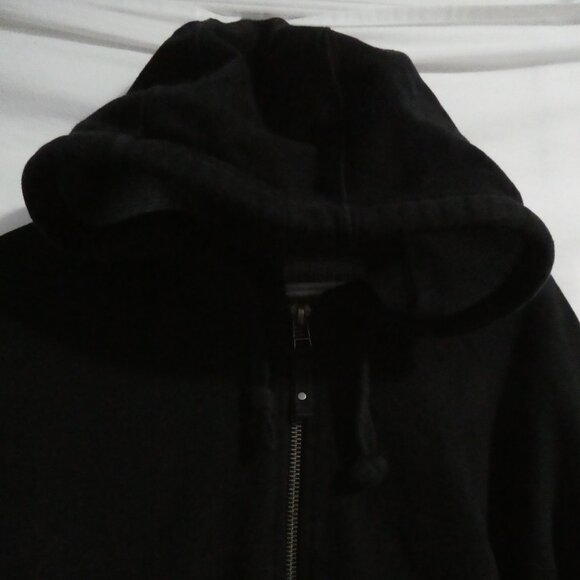 WINDRIVER OUTFITTING CO. | 2 xl | Black Zip-Up Heavyweight Hooded Sweatshirt - Picture 4 of 15